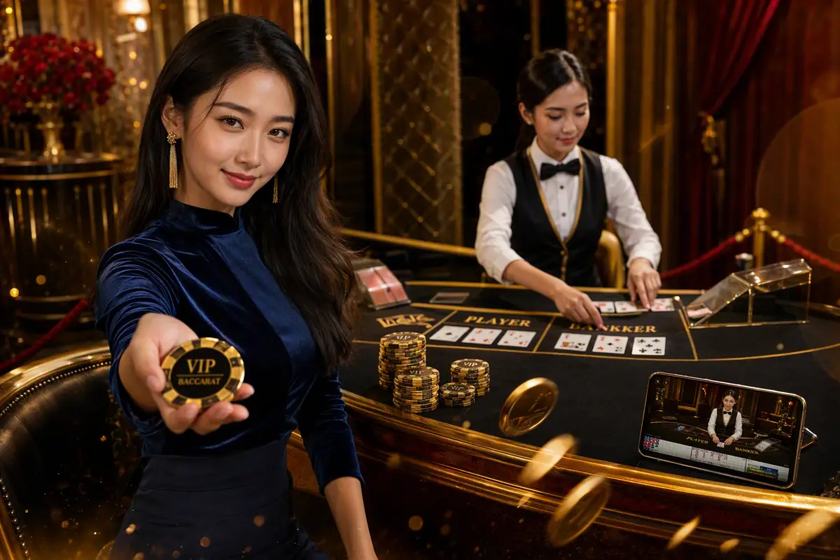 myn77 Live Dealer Baccarat ဂိမ်းစနစ်